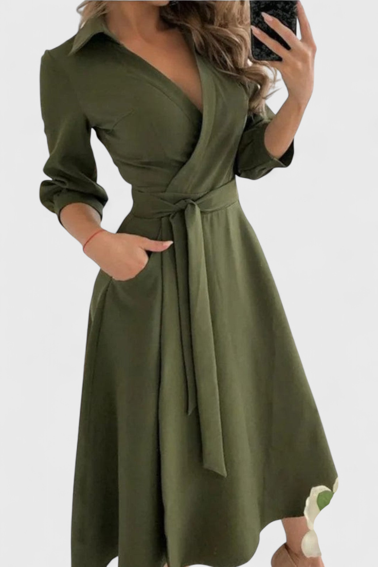 Nadja Vestido Midi Elegante