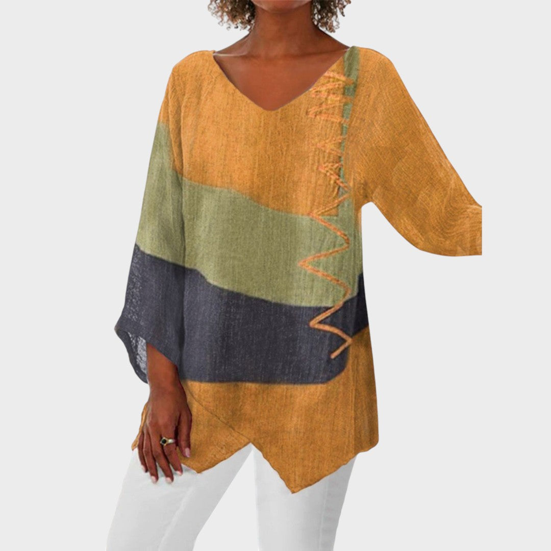 Harper Blusa Cuello en V