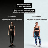 Legging Nina CelluFit 3D – Redefine tu silueta sin esfuerzo