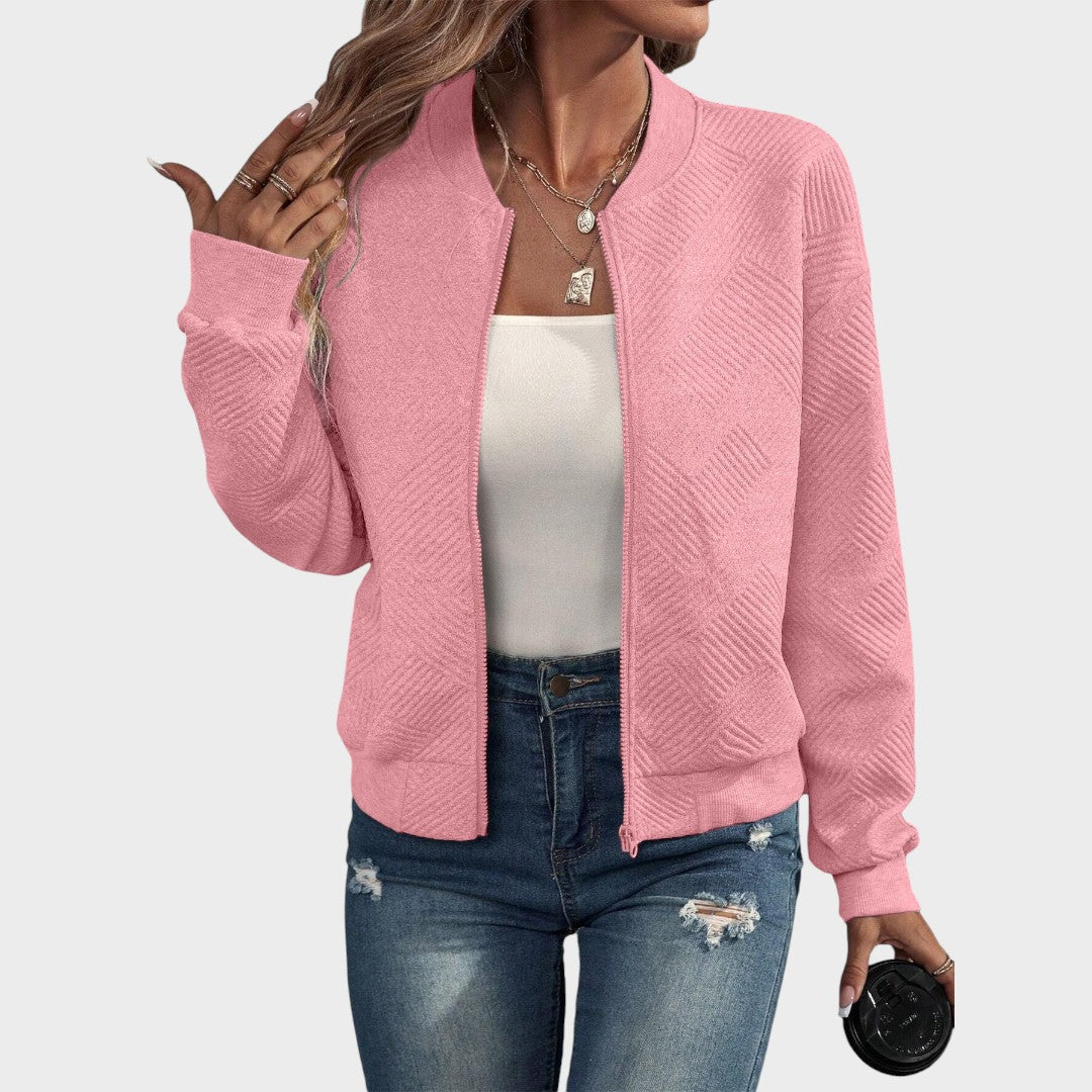 Dora Chaqueta Bomber con Cremallera