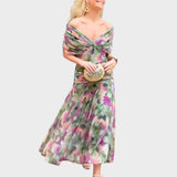 Lora Vestido Largo Con Escote En V