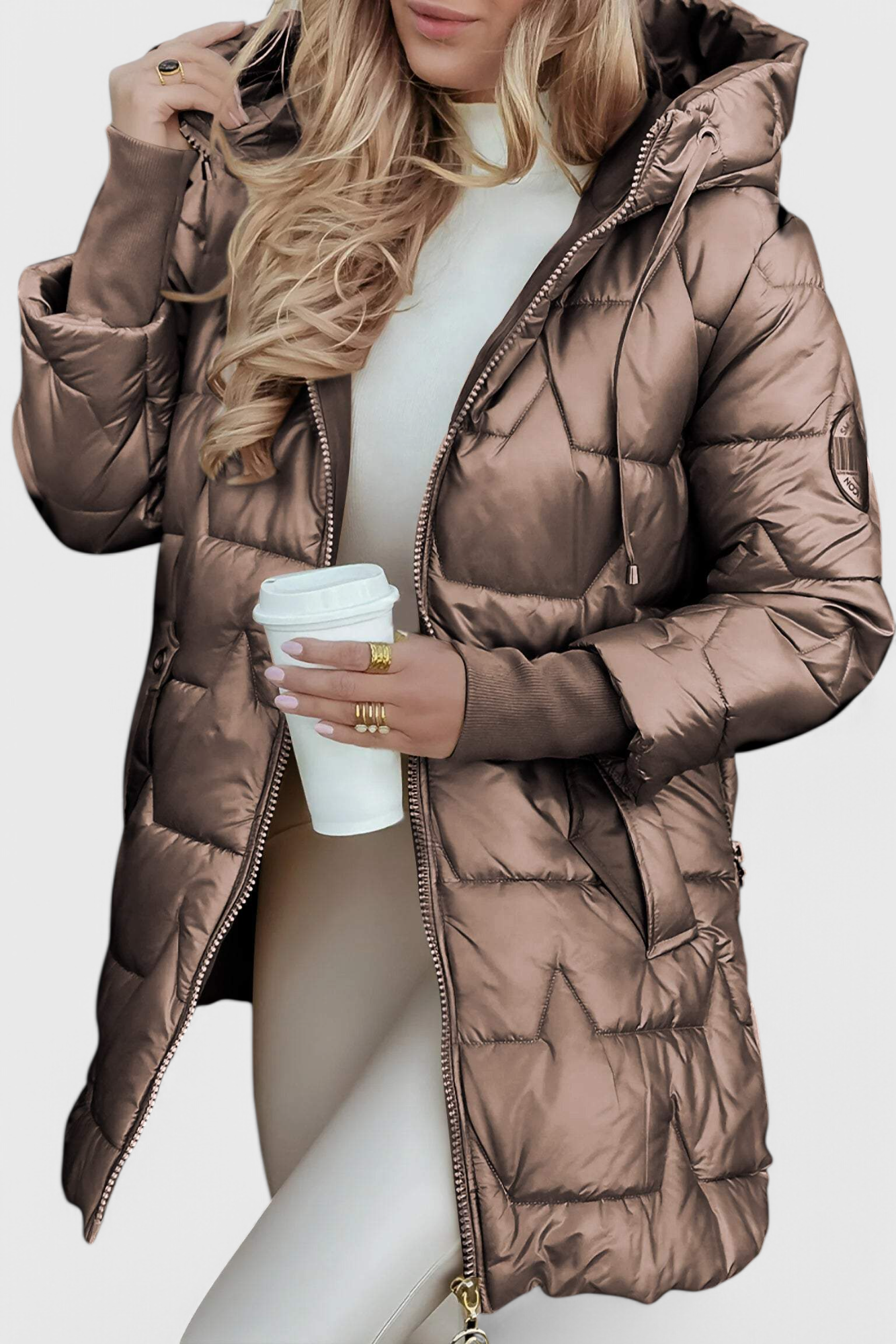 Marcella Abrigo Aislante Acogedor con Capucha