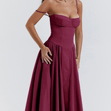 Elara | Vestido de tirantes con corsé