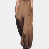 Lucy Mono Largo Plisado con Silueta Relajada